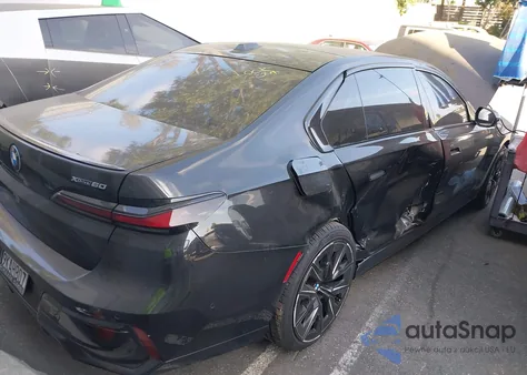 2024 BMW I7 xDrive60 from USA, damaged, VIN WBY53EJ05RCP83500